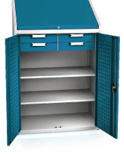 System cupboard UNI 1410 x 920 x 500 - shelves-drawers